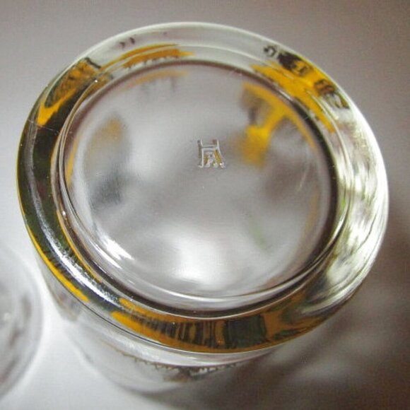 1950s Vtg Hazel Atlas Hunting Pheasant Glasses Highball Drinking Set Of 4 MCM - Picture 12 of 12